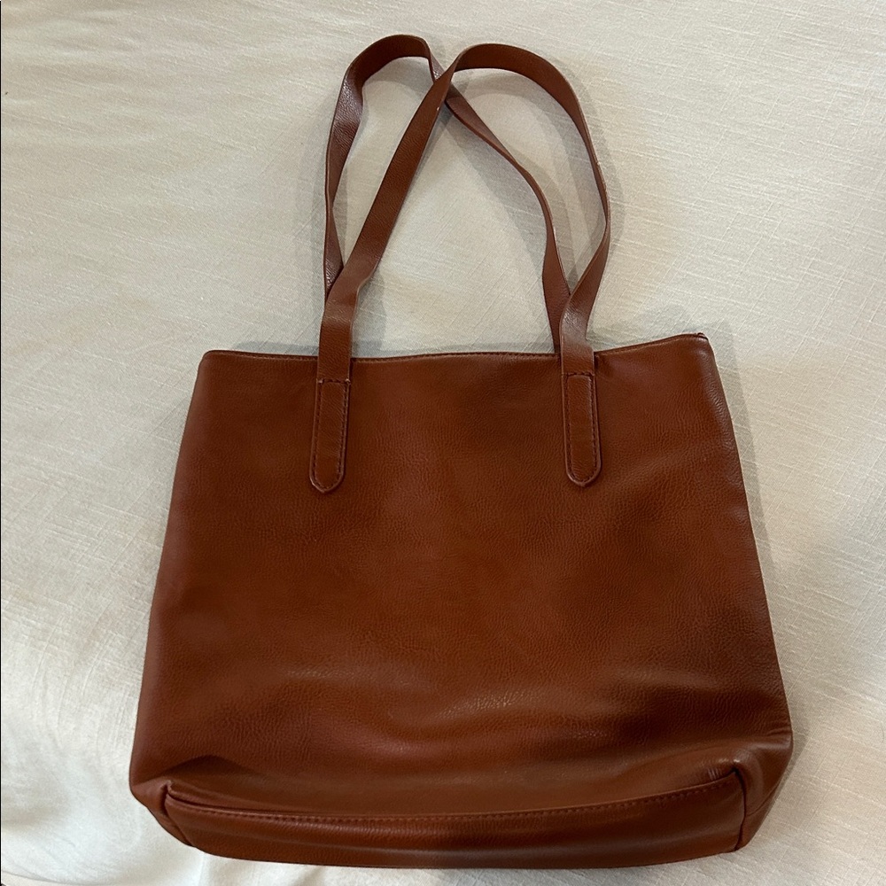 Thread & Supply Rich Brown Tote Bag
